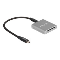 Delock - Ctecka karet (SD, SDHC, SXC, SDHC UHS-I, SDXC UHS-I, SDHC UHS-II, SDXC UHS-II, SD Express) - USB-C 3.2 Gen 2