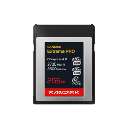 SanDisk Extreme PRO - Pametová karta flash - 256 GB - CFexpress 4.0 Typ B