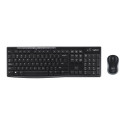 Logitech MK270 Wireless Combo - Klávesnice a sada myši - bezdrátový - 2.4 GHz - US mezinárodní