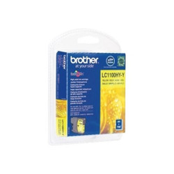 Brother LC1100HYYBP - Vysoká kapacita - žlutá - originální - blistr - inkoustová cartridge - pro Brother DCP-6690CW