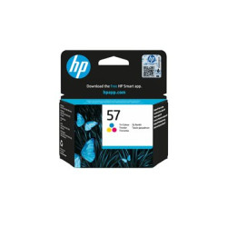 HP 57 - 17 ml - barva (azurová, purpurová, žlutá) - originální - inkoustová cartridge - pro Deskjet 450, 55XX; Officejet 6110; Photosmart 7150, 7350, 7550; psc 21XX, 2210