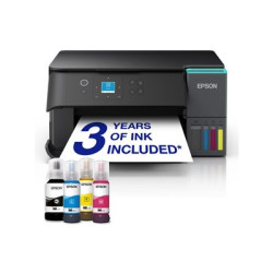 Epson EcoTank ET-2955 - Multifunkcní tiskárna - barva - tryskový - ITS - A4 (210 x 297 mm) (originální) - A4 Letter (média) - až 15 stran min. (tisk) - 100 listy - Wi-Fi(ac), USB - cerná