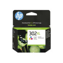 HP 302XL - 8 ml - Vysoká výtežnost - barva (azurová, purpurová, žlutá) - originální - inkoustová cartridge - pro Deskjet 1110, 21XX, 36XX; ENVY 45XX; Officejet 38XX, 46XX, 52XX