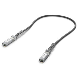 Ubiquiti DAC patch 10G - DAC kabel, SFP+, SFP, rychlost 10 1 Gbit, černý, délka 0,5m