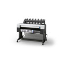 HP DesignJet T1600dr PostScript - 36" tisk na velký formát - barva - tryskový - Role (91,4 cm) - 2400 x 1200 dpi - až 0.32 min str. (mono) až 0.32 min str. (barevný) - kapacita: 2 role - Gigabit LAN - řezačka