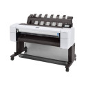 HP DesignJet T1600 - 36" tisk na velký formát - barva - tryskový - Role (91,4 cm x 91,4 m), 914 x 1219 mm - 2400 x 1200 dpi - až 3 stran min. (mono) až 3 stran min. (barevný) - kapacita: 1 role - Gigabit LAN - řezačka