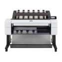 HP DesignJet T1600dr - 36" tisk na velký formát - barva - tryskový - Role (91,4 cm x 91,4 m), 914 x 1219 mm - 2400 x 1200 dpi - až 3 stran min. (mono) až 3 stran min. (barevný) - kapacita: 2 role - Gigabit LAN - řezačka