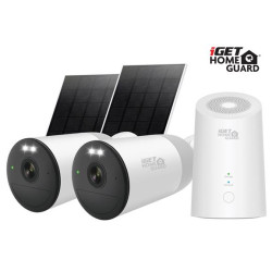 iGET HOMEGUARD HGWNK108402S - Wire-free 2K NVR 10CH + 2x bateriová kamera
