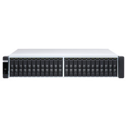 QNAP ES2486AFdc-2142IT-128G (all-flash NAS, duální řadič, 2x Xeon, 2x 64GB RAM, 24x 2,5" U.2 U.3)