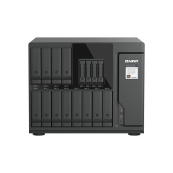 QNAP TVS-h1677AX-R5-16G (AMD Ryzen 5, ZFS, 16GB DDR5 RAM, 12x 3,5"+ 4x 2,5", 2x 2,5GbE, 2x 10GbE)