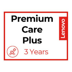 Lenovo Premium Care Plus - Prodloužená dohoda o službách - náhradní díly a práce (pro notebooky) - 3 let - na místě - doba vyřízení požadavku: příští prac. den - pro 10; 100e Chromebook Gen 3; V14 G3 IAP; V15; V15 G3 IAP; V15 IML; V17 G3 IAP; V17 G4 IRU