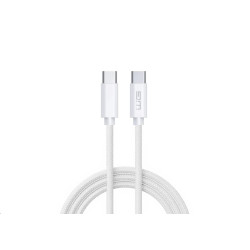 WG - Datový kabel Type-C na Type-C, 1 metr, 3 A, bílá