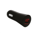 WG - Autonabíječka Fast 1x USB-A, Quick Charge 3.0, 5 V - 9 V - 12 V, černá