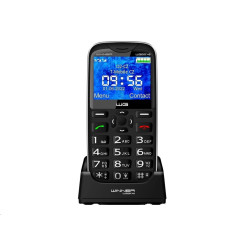 WG - Mobilní telefon WG20C, pro seniory, černá