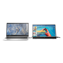 HP LCD EliteDisplay E14 G4 přenosný 2x USB-C monitor 14" (IPS,1920 x 1080, 16:9, 400NITS, 800:1, 5ms, 2x USB-C)