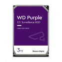 WD PURPLE WD33PURZ 3TB, SATA III 3.5", 256MB, 175MB s, Low Noise, CMR