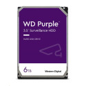 WD PURPLE WD64PURZ 6TB, SATA III 3.5", 256MB, 175MB s, Low Noise, CMR