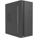 EUROCASE microATX MC EC-180 bez zdroje 2x USB 3.0 audio černá