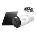 iGET HGWBK355S - WiFi 2K IP kamera, pro set iGET HGWNK108402S, solární panel, baterie 9000 mAh