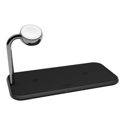 ZENS - Bezdrátová nabíjecí podložka + AC napájecí adaptér - 20 Watt - Apple Fast Charge, FC - Evropa