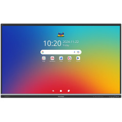 ViewSonic IFP 65" Android 14 EDLA, 50 Multi touch, 9H, 500nits, 8G 128GB HDMI VGA DP USB RJ45 RS232