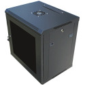 DATACOM 19" rozvaděč nástěnný 6U 450 mm BK (sklo)