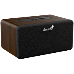 GENIUS repro SP-918BT Bluetooth 5.3 6W dobíjecí USB-C barva tmavé dřevo