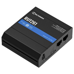 Teltonika RUT261 průmyslový router 1x LAN, 1x WAN, 1x SIM, LTE, Wi-Fi 4