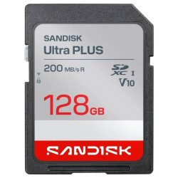 Sandisk Ultra PLUS SDXC karta 128GB UHS-I, V10, U1, C10, (200MB s)