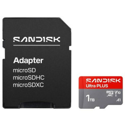 Sandisk Ultra PLUS micro SDXC karta 1TB UHS-I, V10, U1, C10, (200MB s)