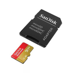SanDisk Extreme microSDXC 128GB 190MB s + adaptér