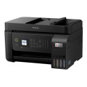 Epson EcoTank ET-4800 - Multifunkční tiskárna - barva - tryskový - plnitelný - A4 (média) - až 10 stran min. (tisk) - 100 listy - 33.6 Kbps - USB, LAN, Wi-Fi - černá
