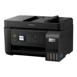 Epson EcoTank ET-4800 - Multifunkční tiskárna - barva - tryskový - plnitelný - A4 (média) - až 10 stran min. (tisk) - 100 listy - 33.6 Kbps - USB, LAN, Wi-Fi - černá