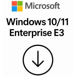 Elektronicky: Microsoft CSP Windows 10 11 Enterprise E3 předplatné na rok, platba ročně