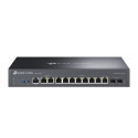 TP-Link ER7412-M2 OMADA VPN router (2xSFP WAN LAN,2x2,5GbELAN WAN,8xGbELAN,1xUSB3.0,fanless)
