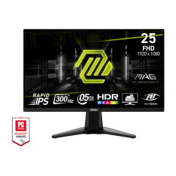 MSI MAG 255XF 24,5" IPS FHD 300Hz 0,5ms Černá 3R