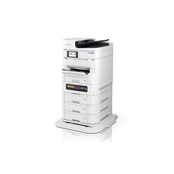 Epson WorkForce Pro EM-C8101 BA - Multifunkcní tiskárna - barva - tryskový - A3 (média) - až 22 stran min. (kopírování) - až 26 stran min. (tisk) - 400 listy - 33.6 Kbps - USB 2.0, hostitel USB, USB 3.0, Gigabit LAN, Wi-Fi(ac)