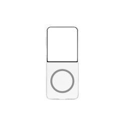 Samsung Průhledný kryt s magnetickým úchytem Flip7 Transparent
