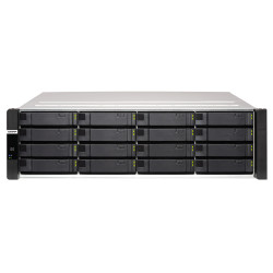 QNAP ES1686Adc-2142IT-128G (Duální řadič, 2x Xeon, 2x 64GB RAM, 16x 3,5" 2,5" SAS & U.2 U.3)