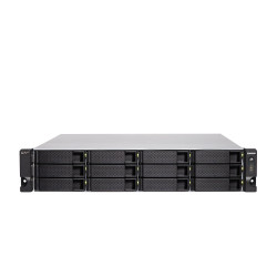 QNAP TS-h1886XU-RP-R2-D1622-16G (Xeon 3,2GHz, ZFS, 16GB ECC RAM, 12x3,5"+6x2,5", 4xGbE,2x10GbE SFP+)
