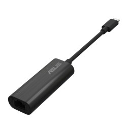 ASUS USB-C2500 V2, USB-C Ethernet Adapter 2.5G 1G 100Mbps, RJ45 port