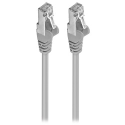 Premiumcord Patch kabel CAT6a S-FTP, RJ45-RJ45, AWG 26 7 50m šedá