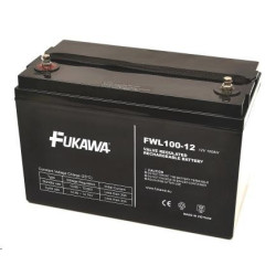 Baterie - FUKAWA FWL 100-12 (12V 100Ah - M8), životnost 10let