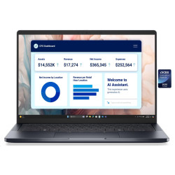 DELL NTB Pro 14 Premium PA14250 U5-236V Evo 16GB 512SSD 14" FHD+ IRCam WLAN No AC Adapter Backlit Kb W11P 3Y PS NBD