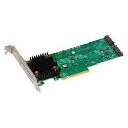 Broadcom MegaRAID 9520-2M2, 2x slot M.2 pro NVMe (PCIe 4.0 x4) SATA (6Gb s) disky, RAID 0, 1, PCIe 4.0 x8