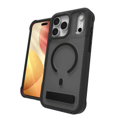 Case Rainier Snap Kickstand Apple iPhone 18 Pro Max 17 Pro Max - Smoke Black