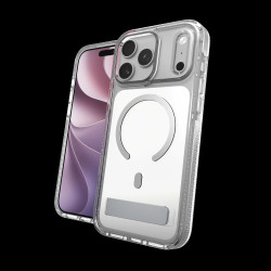 Case Santa Cruz Snap Kickstand Metallic with Camera Button Apple iPhone 18 Pro Max 17 Pro Max Silver