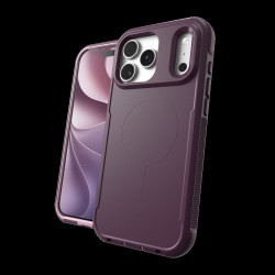 Case Teton Snap with Kickstand and Holster for Apple iPhone 18 Pro 17 Pro - Aubergine