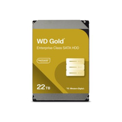 WD Gold WD221KRYZ - Pevný disk - Enterprise - 22 TB - interní - 3.5" - SATA 6Gb s - 7200 ot min. - vyrovnávací paměť: 512 MB