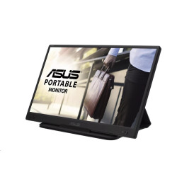 ASUS LCD 15.6" ZenScreen MB166C BK 5MS EU 15.6 1920x1080 USB-C 250cd 5ms 0.79kg 11.8mm